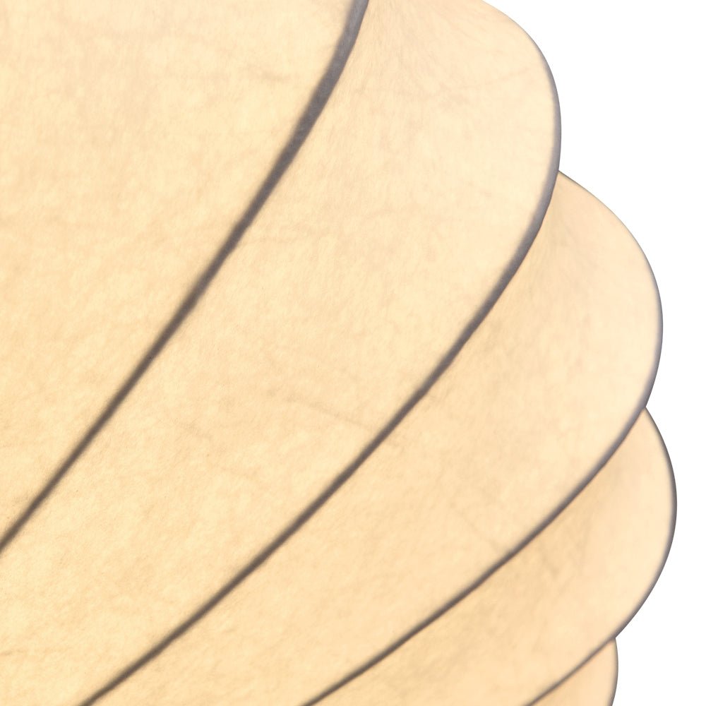 Pendantlightie-Geometric Flower Unique Silk Ceiling Light-Flush Mount-3Lt-