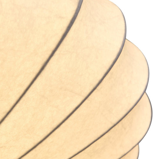 Pendantlightie-Geometric Flower Unique Silk Ceiling Light-Flush Mount-3Lt-