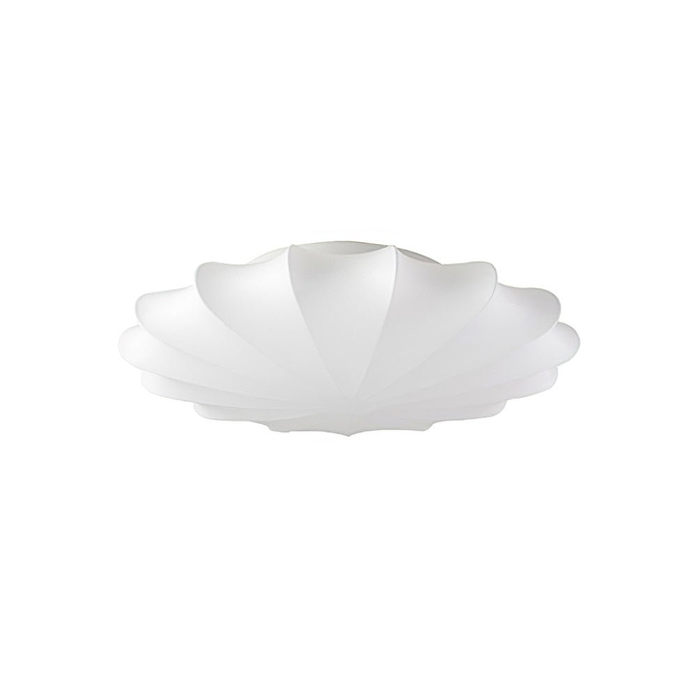 Pendantlightie-Geometric Flower Unique Silk Ceiling Light-Flush Mount-3Lt-