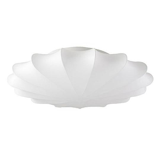 Pendantlightie-Geometric Flower Unique Silk Ceiling Light-Flush Mount-3Lt-