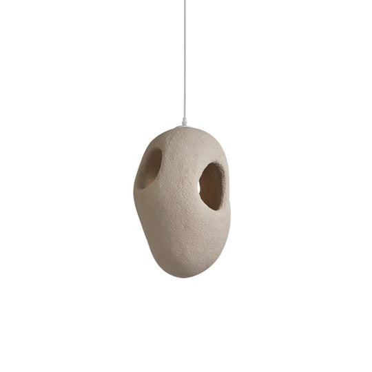 Pendantlightie-Handmade Cave Shaped Japanese Polystyrene Pendant-Pendants-A-