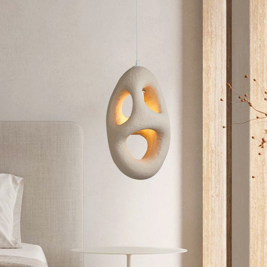 Pendantlightie-Handmade Cave Shaped Japanese Polystyrene Pendant-Pendants-B-