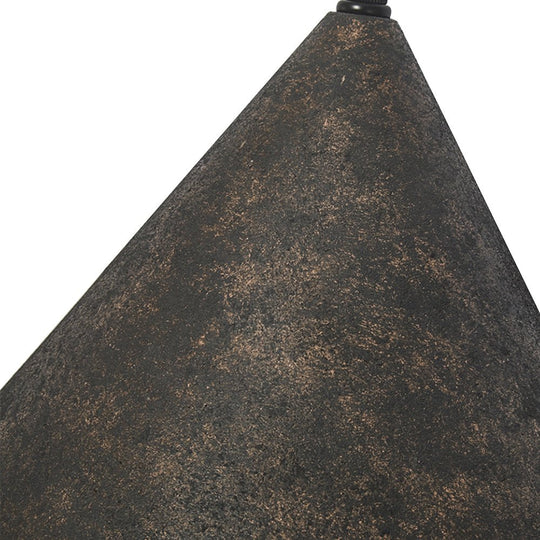 Pendantlightie-Industrial 1-Light Tapered Shape Cone Pendant Light-Pendants-Black-
