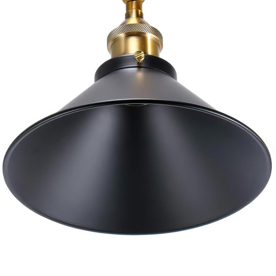 PendantLightie-Industrial Cone Single Pendant Lights-Pendants--