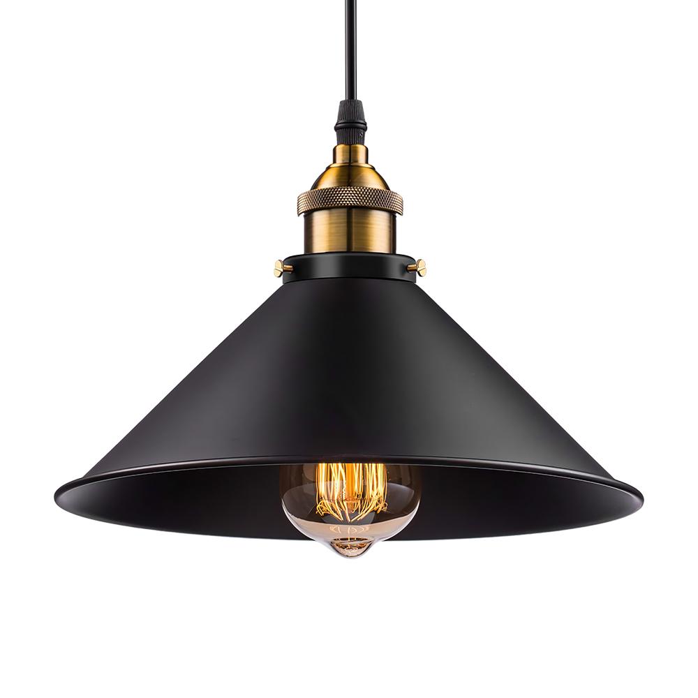 PendantLightie-Industrial Cone Single Pendant Lights-Pendants--