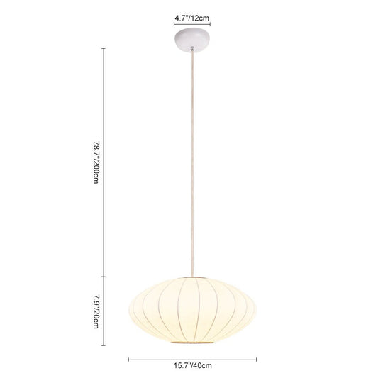 Pendantlightie-Lantern Style Ribbed White Hanging Light Fixtures-Pendants-Drum-