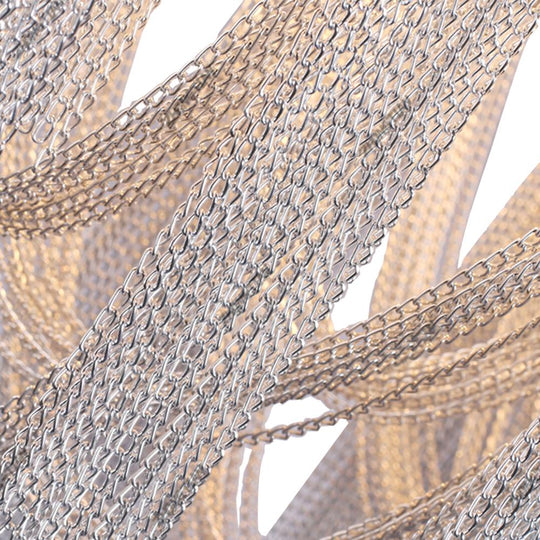 PendantLightie-Linear Chain Modern Luxury Chandeliers-Chandeliers--