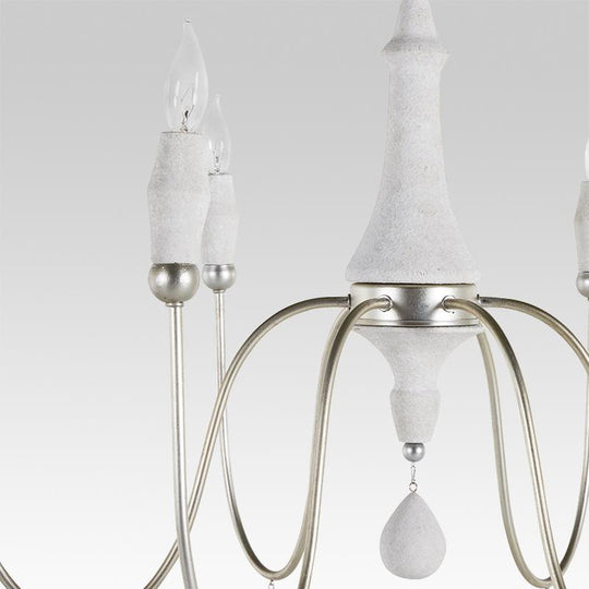 Pendantlightie-Luxe Candle Style Transitional Chandelier-Chandeliers-Gold-
