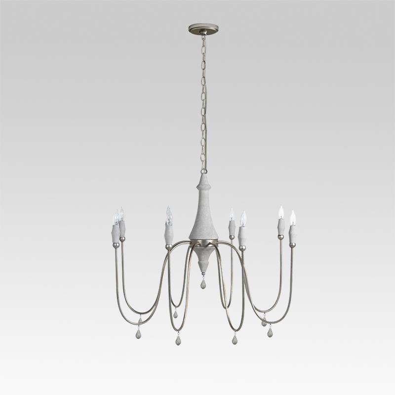 Pendantlightie-Luxe Candle Style Transitional Chandelier-Chandeliers-Gold-