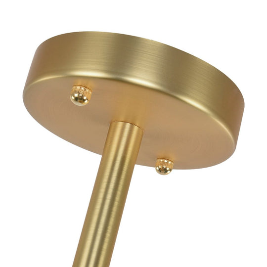 Pendantlightie-Mid-Century 6-Light Sputnik Semi Flush Ceiling Light For Living Room-Semi Flush Mount-Nickel-