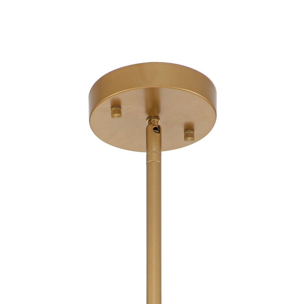 Pendantlightie-Mid-Century Modern 10-Light Sunburst Sputnik Chandelier-Chandeliers-Brass-