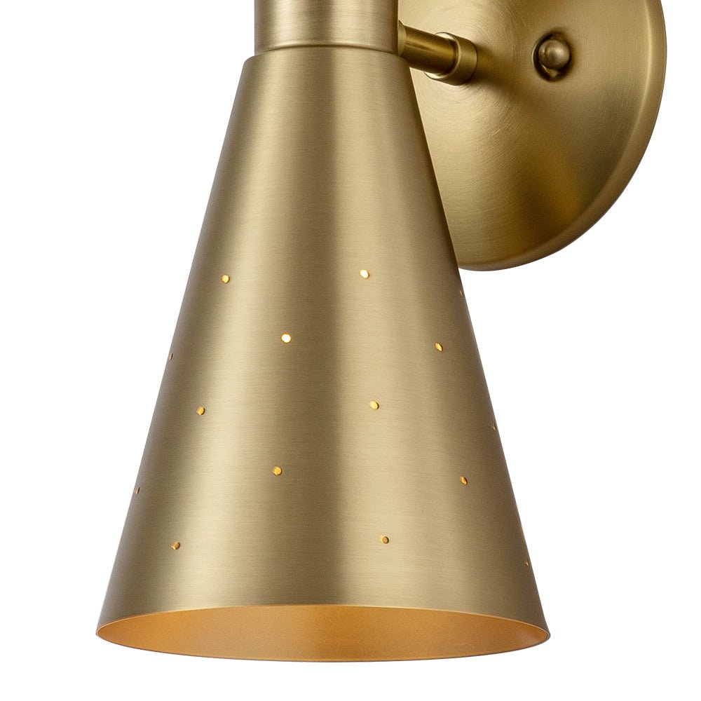 Pendantlightie-Mid-Century Modern 2-Light Starry Hourglass Wall Sconce-Wall Light-Nickel-