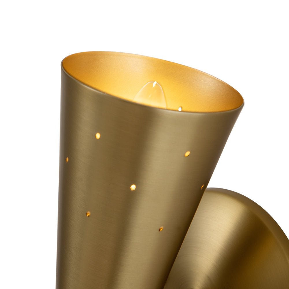 Pendantlightie-Mid-Century Modern 2-Light Starry Hourglass Wall Sconce-Wall Light-Nickel-