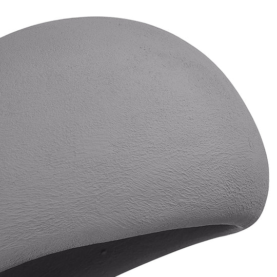 Pendantlightie-Minimalist 1-Light Oval Wabi Sabi Handmade Pendant Light-Pendants-Gray-15.7 in (40 cm)