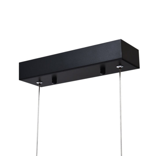 Pendantlightie-Minimalist Dimmable Linear Led Pendant With Wood Accent-Pendants--