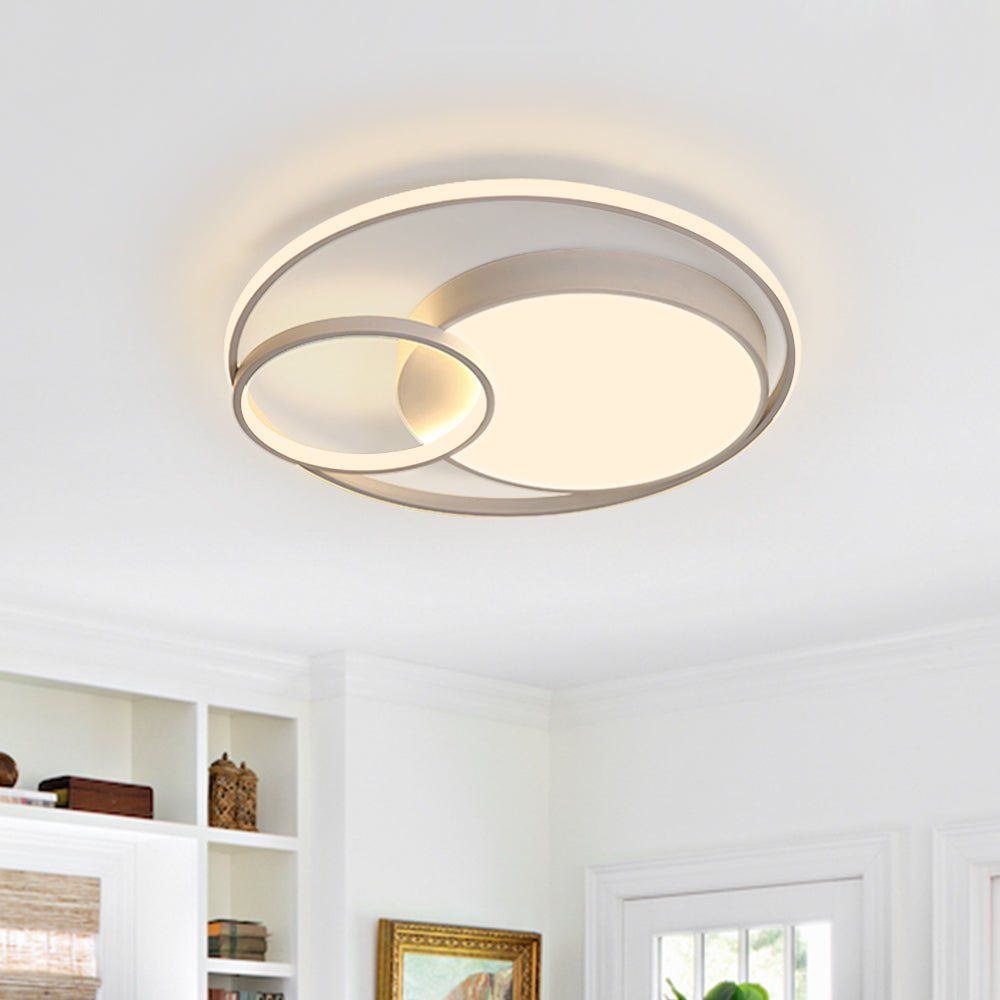 Led ceiling light round shop flush mount