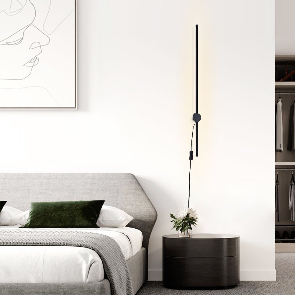Pendantlightie-Minimalist Led Long Strip Wall Light-Wall Light--