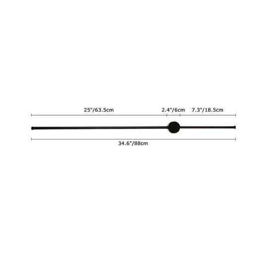 Pendantlightie-Minimalist Led Long Strip Wall Light-Wall Light--