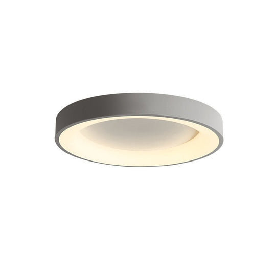 Pendantlightie-Minimalist Round Led Ceiling Light For Bedroom Living Room-Flush Mount-Warm White Light-