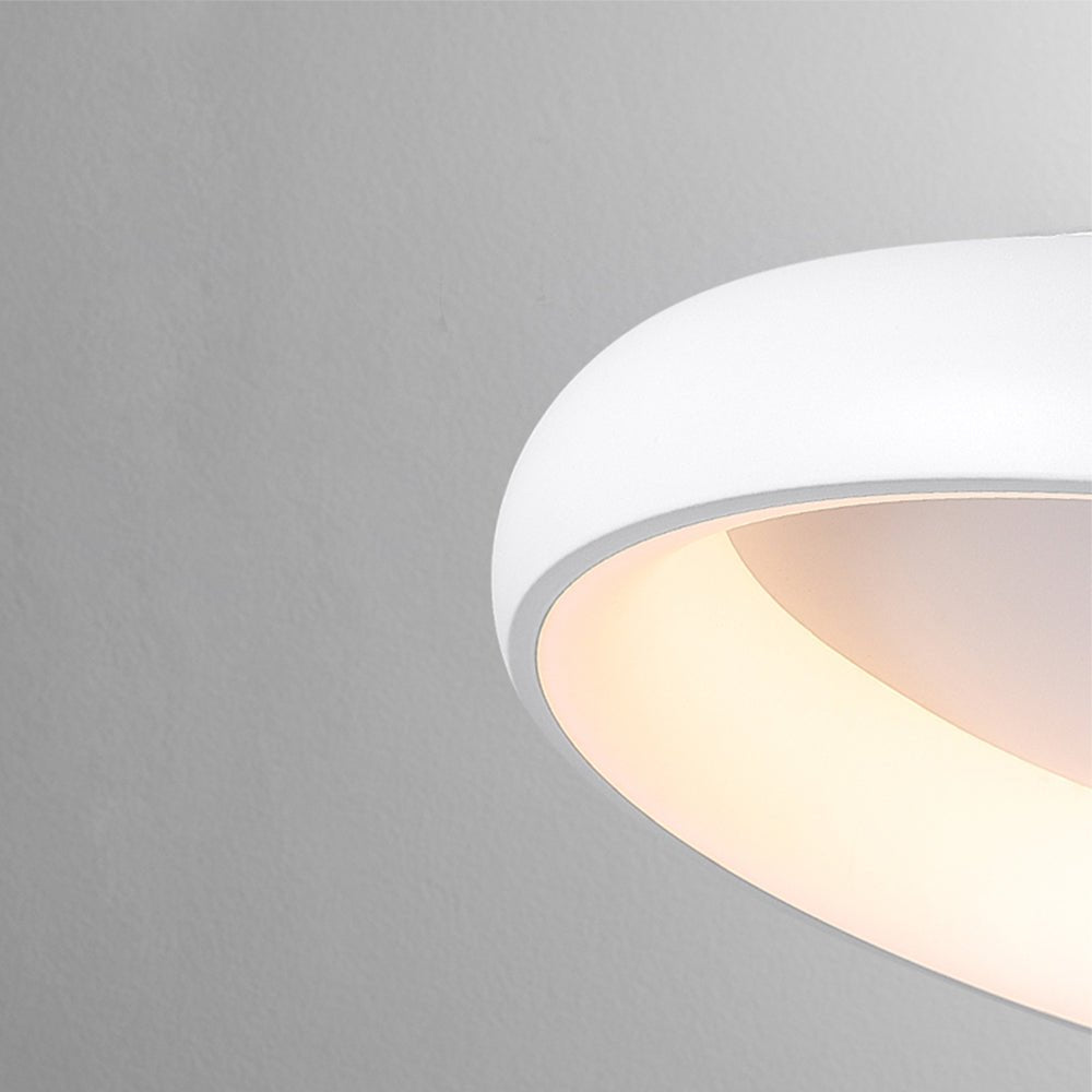 Pendantlightie-Minimalist Simple Round Led Ceiling Light-Flush Mount-Cool White Light-