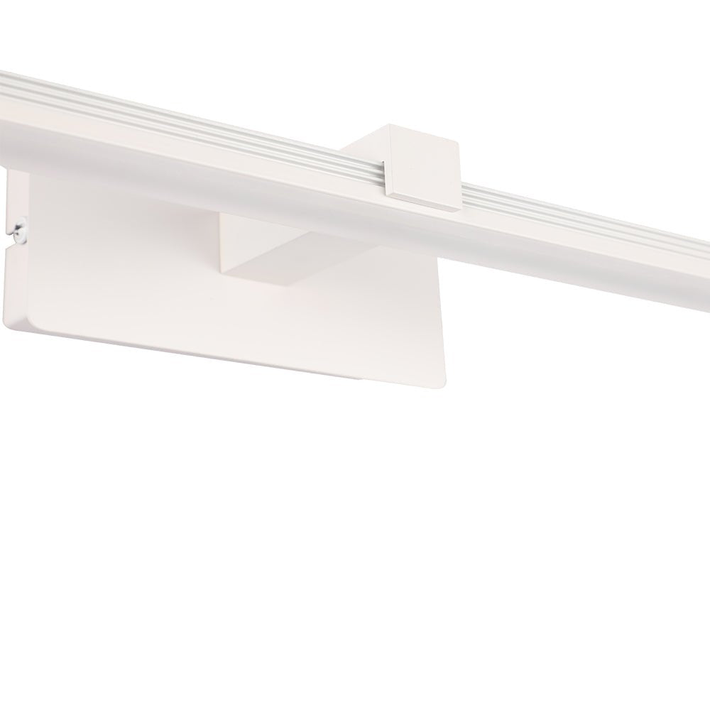 Pendantlightie-Minimalist Ultra Thin Led Bath Bar Bathroom Vanity Light Warm Light-Wall Light-Black-15.9 in (40.5 cm)