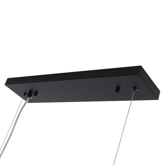 Pendantlightie-Modern 8-Light Glass Globe Linear Chandelier-Chandeliers-Brass-
