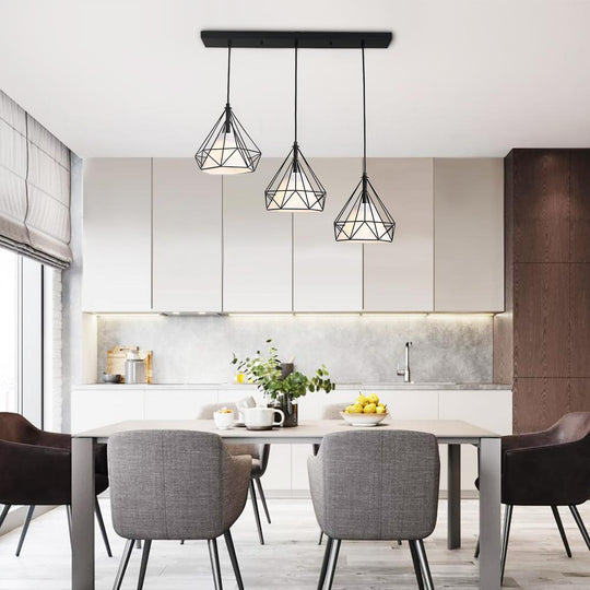 PendantLightie-Modern Cluster Geometric Pendant Light-Pendants--