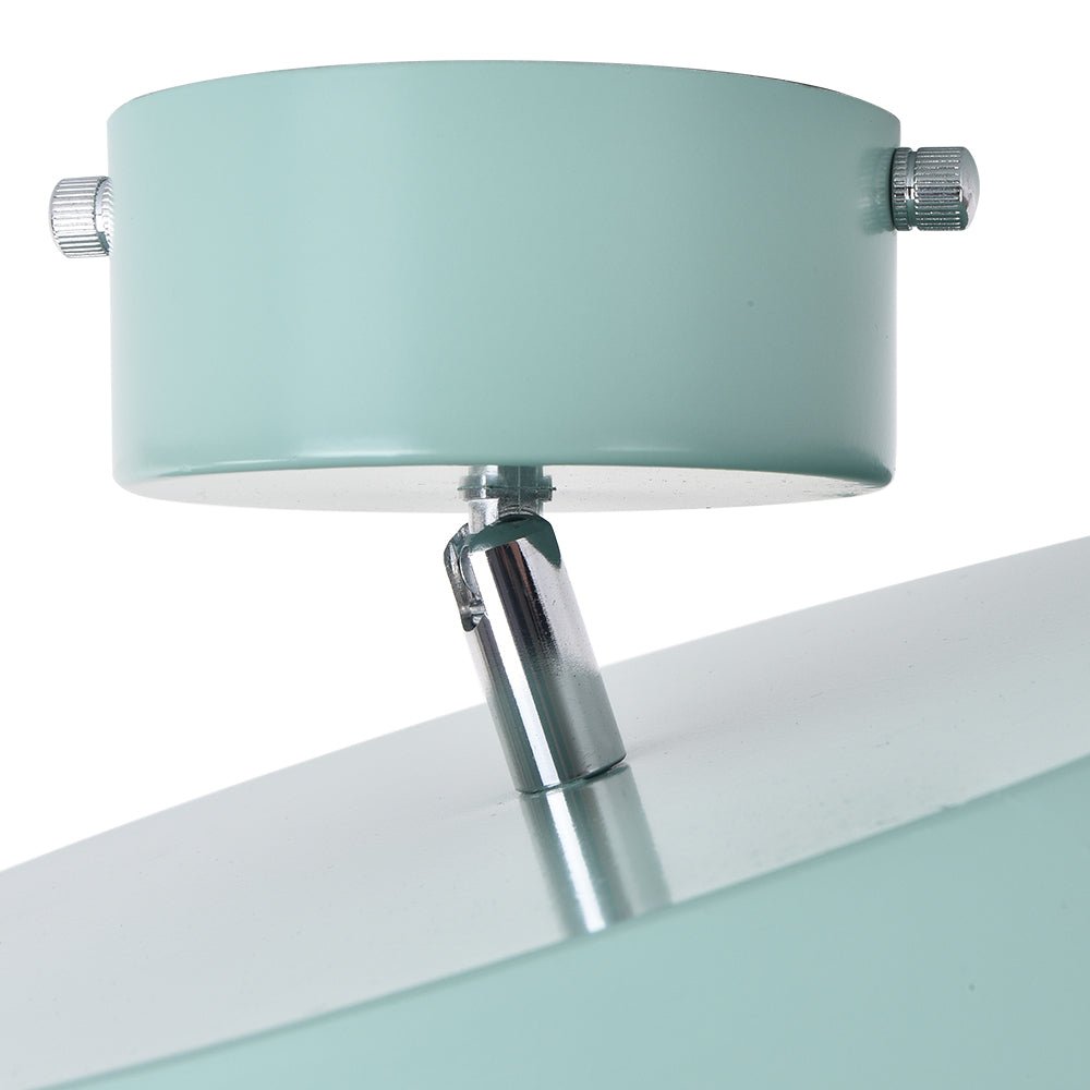 Pendantlightie-Modern Drum Led Semi Flush Mount-Semi Flush Mount-Blue-