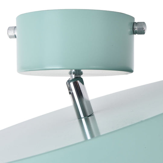 Pendantlightie-Modern Drum Led Semi Flush Mount-Semi Flush Mount-Blue-