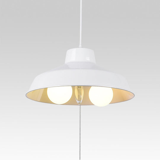 Pendantlightie-Modern Industrial 3-Light Dome Pendant Light-Pendants-Black-
