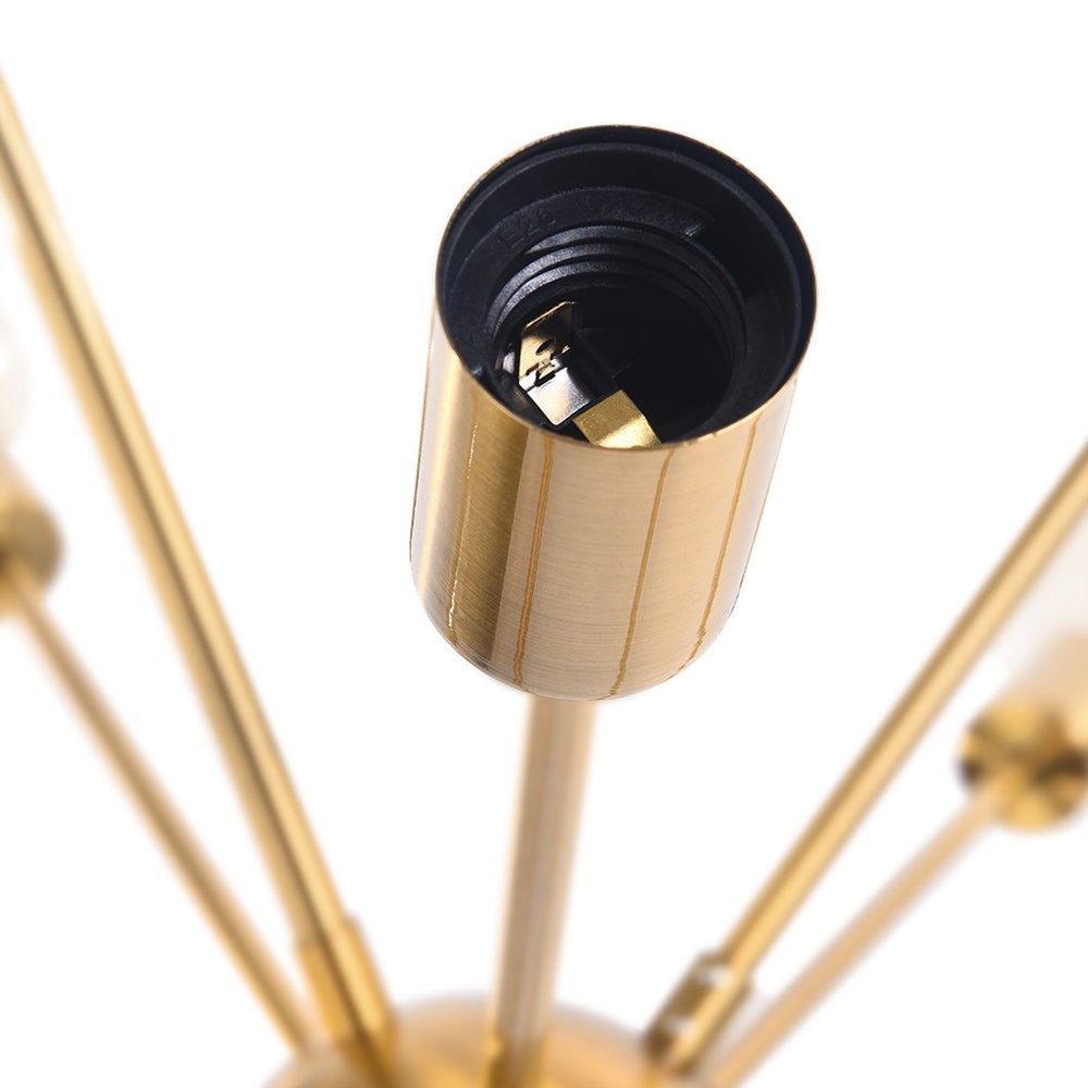 Pendantlightie-Modern Metal Sputnik Chandelier-Chandeliers-Gold-