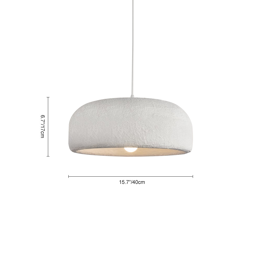 Pendantlightie-Modern Minimalist 1-Light Cloud Pendant Light For Dining Room-Pendants-15.7 in (40 cm)-