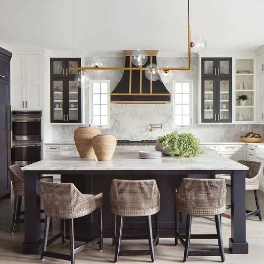 Pendantlightie-Modern Minimalist 6 Lights Linear Lighting-Chandeliers-Brass-