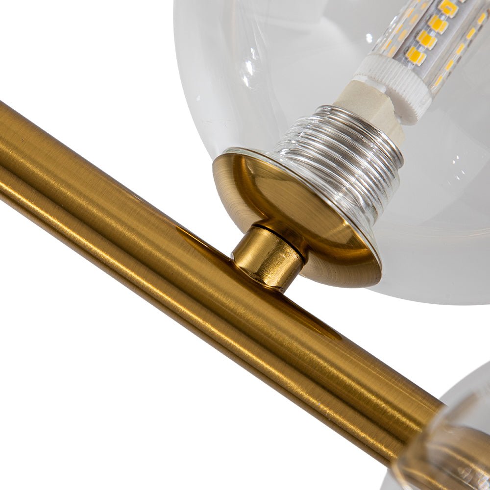 Pendantlightie-Modern Minimalist 6 Lights Linear Lighting-Chandeliers-Brass-