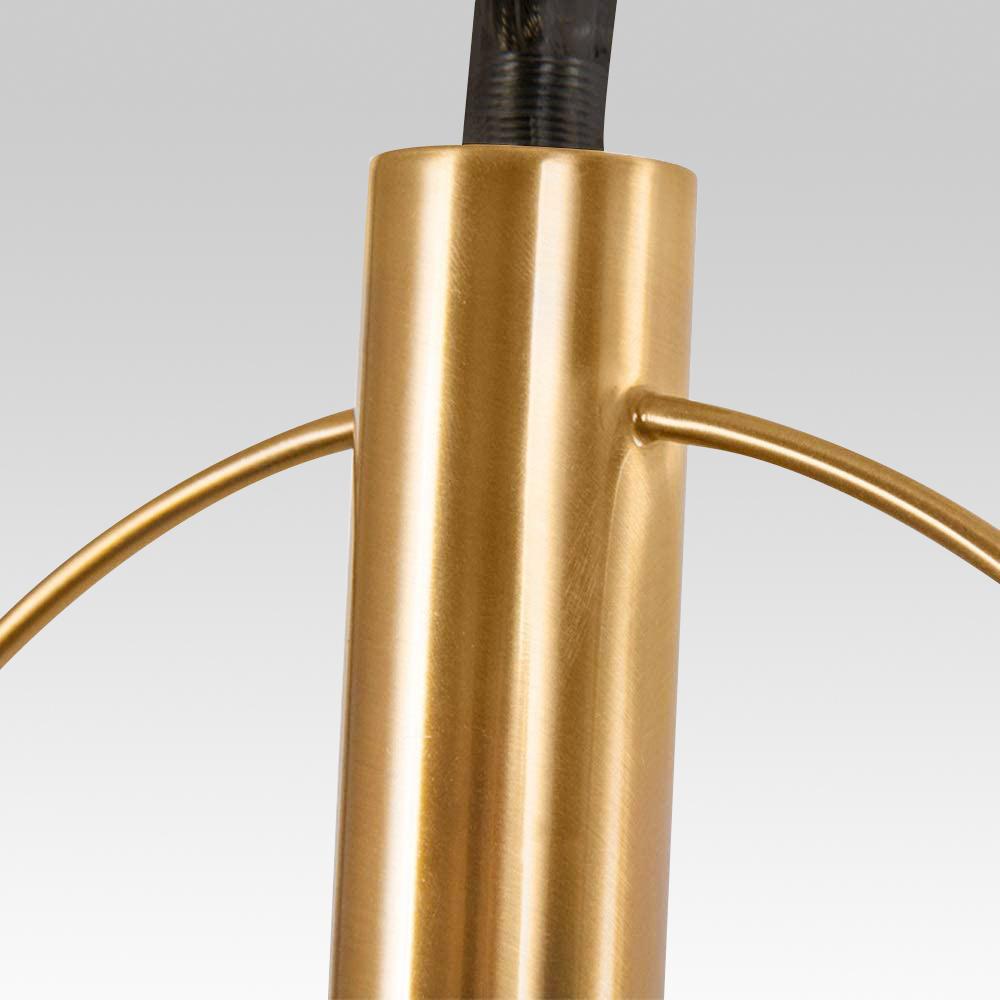 PendantLightie-Modern Single Ring Gold Pendant Light-Pendants-7''-