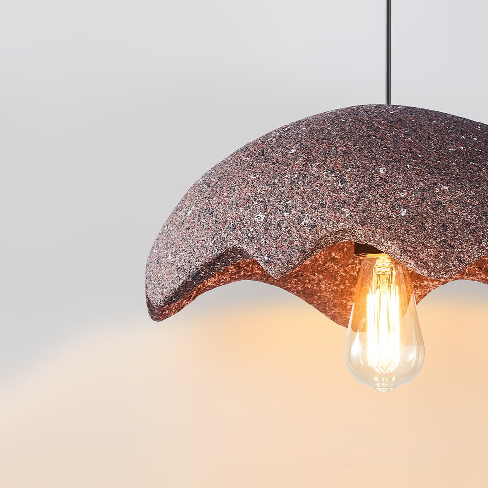 Pendantlightie-Nordic 1-Light Irregular Shape Wabi Sabi Pendant-Pendants-Rusty-