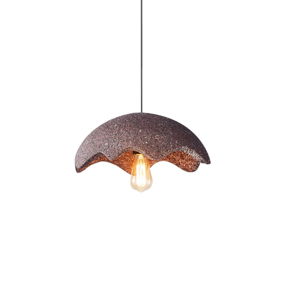 Pendantlightie-Nordic 1-Light Irregular Shape Wabi Sabi Pendant-Pendants-Rusty-