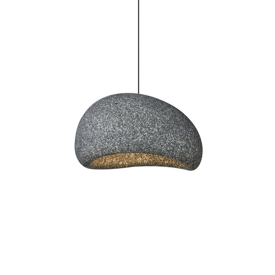 Pendantlightie-Nordic 1-Light Speckled Wabi Sabi Handmade Pendant Light-Pendants-Small-Spots Dark Red