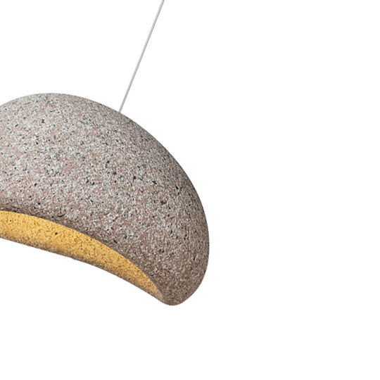 Pendantlightie-Nordic 1-Light Speckled Wabi Sabi Handmade Pendant Light-Pendants-Small-Spots Light Gray