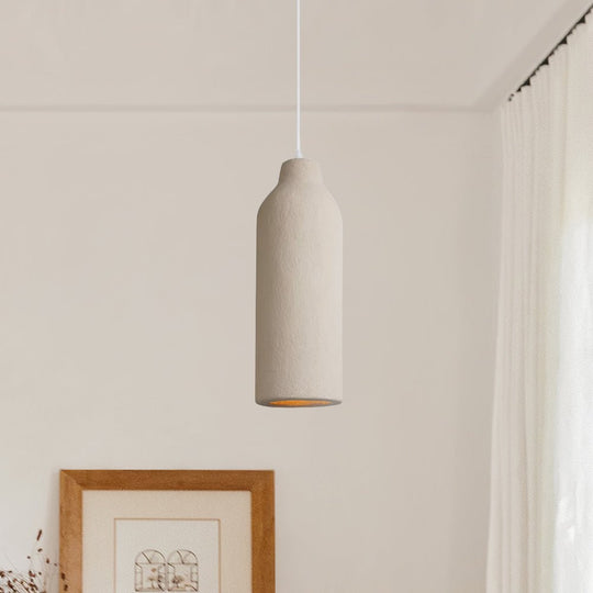 Pendantlightie-Nordic Geometric Column Vase Shaped Pendant Light For Dining Room-Pendants-S-
