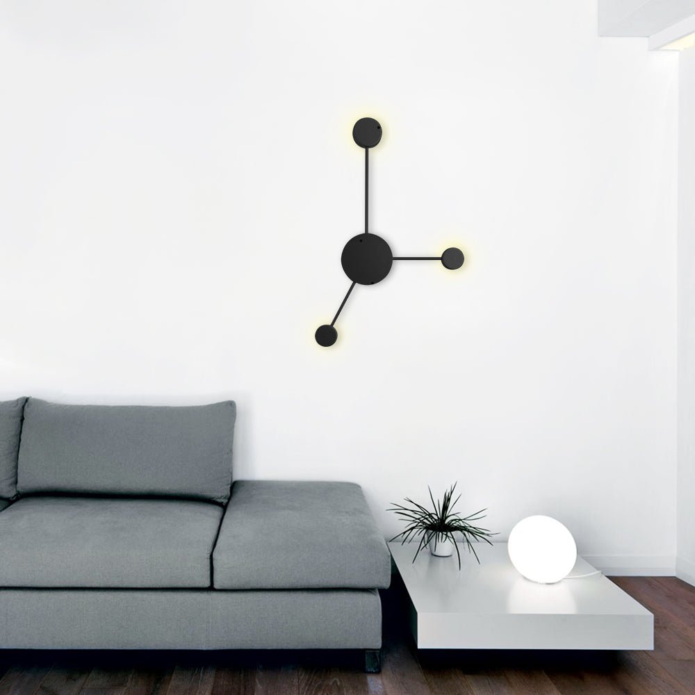 Pendantlightie-Nordic Minimalist Led Wall Light For Bedroom-Wall Light-3Lt-