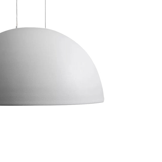 Pendantlightie-Nordic Wood Grain Dimmable Led Dome Pendant Light-Pendants-White-