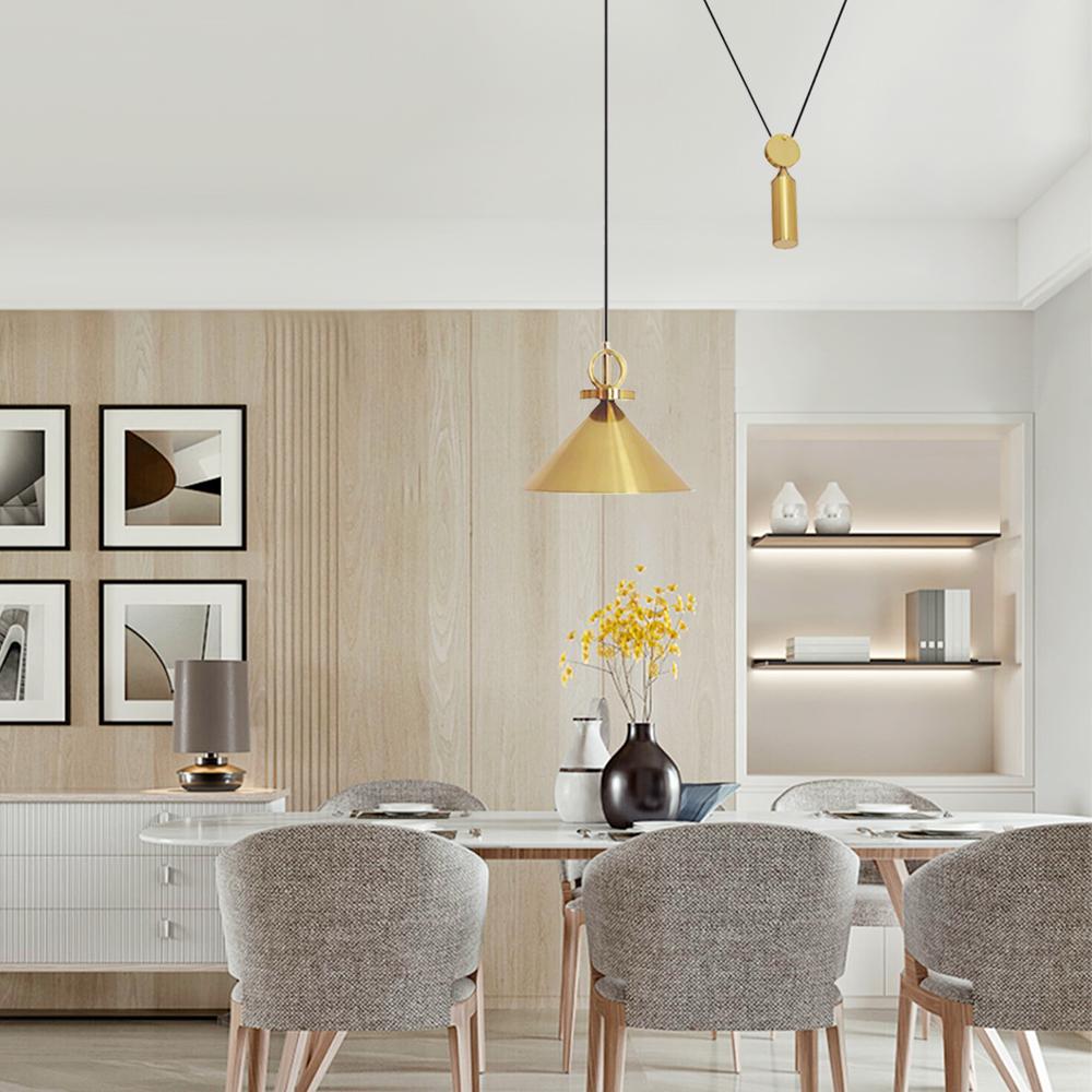 PendantLightie-Single Pulley Modern Pendant Lighting-Pendants--