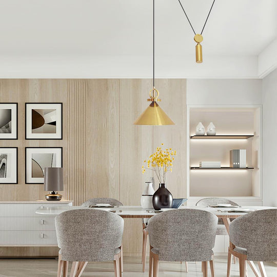 PendantLightie-Single Pulley Modern Pendant Lighting-Pendants--