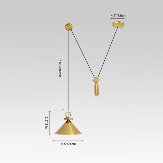 PendantLightie-Single Pulley Modern Pendant Lighting-Pendants--