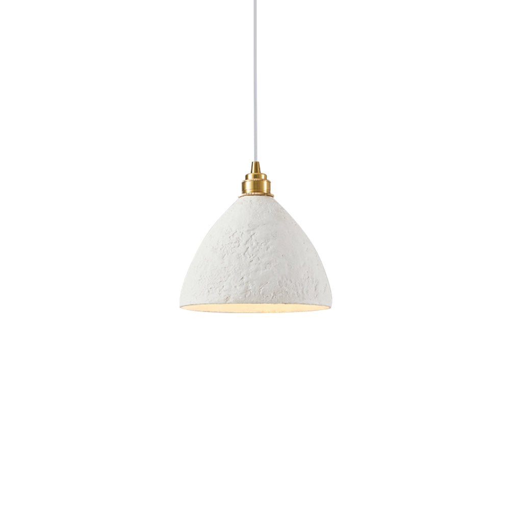 Pendantlightie-Wabi Sabi 1-Light Ceramic Pendant For Kitchen Island Bedside-Pendants-Cone-