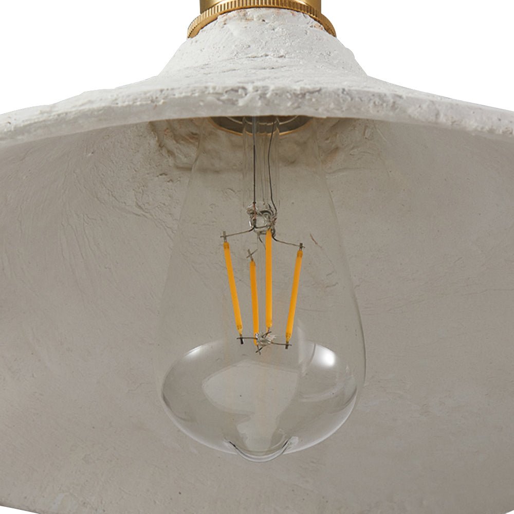 Pendantlightie-Wabi Sabi 1-Light Ceramic Pendant For Kitchen Island Bedside-Pendants-Cone-