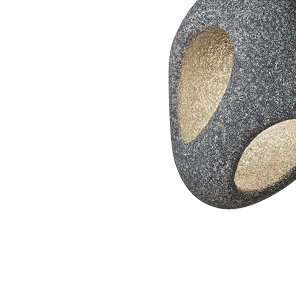 Pendantlightie-Wabi Sabi 1-Light Hollow Design Spot Dining Table Pendant Light-Pendants-Small-Dark Red