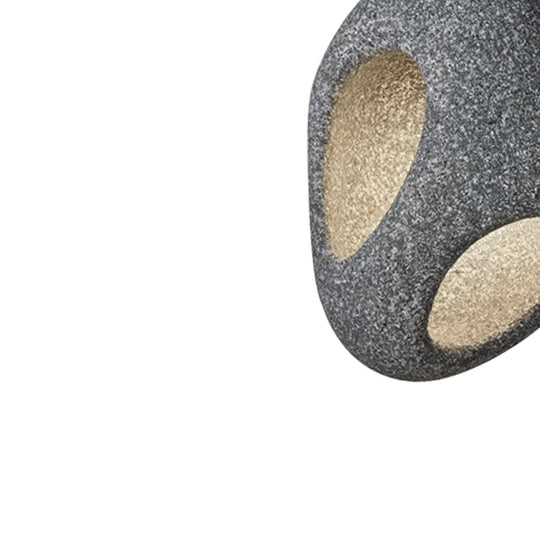 Pendantlightie-Wabi Sabi 1-Light Hollow Design Spot Dining Table Pendant Light-Pendants-Small-Dark Red