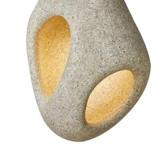 Pendantlightie-Wabi Sabi 1-Light Hollow Design Spot Dining Table Pendant Light-Pendants-Small-Dark Red